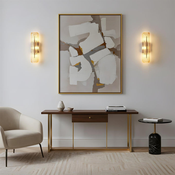 Geometrische wandlampen voor moderne interieurs