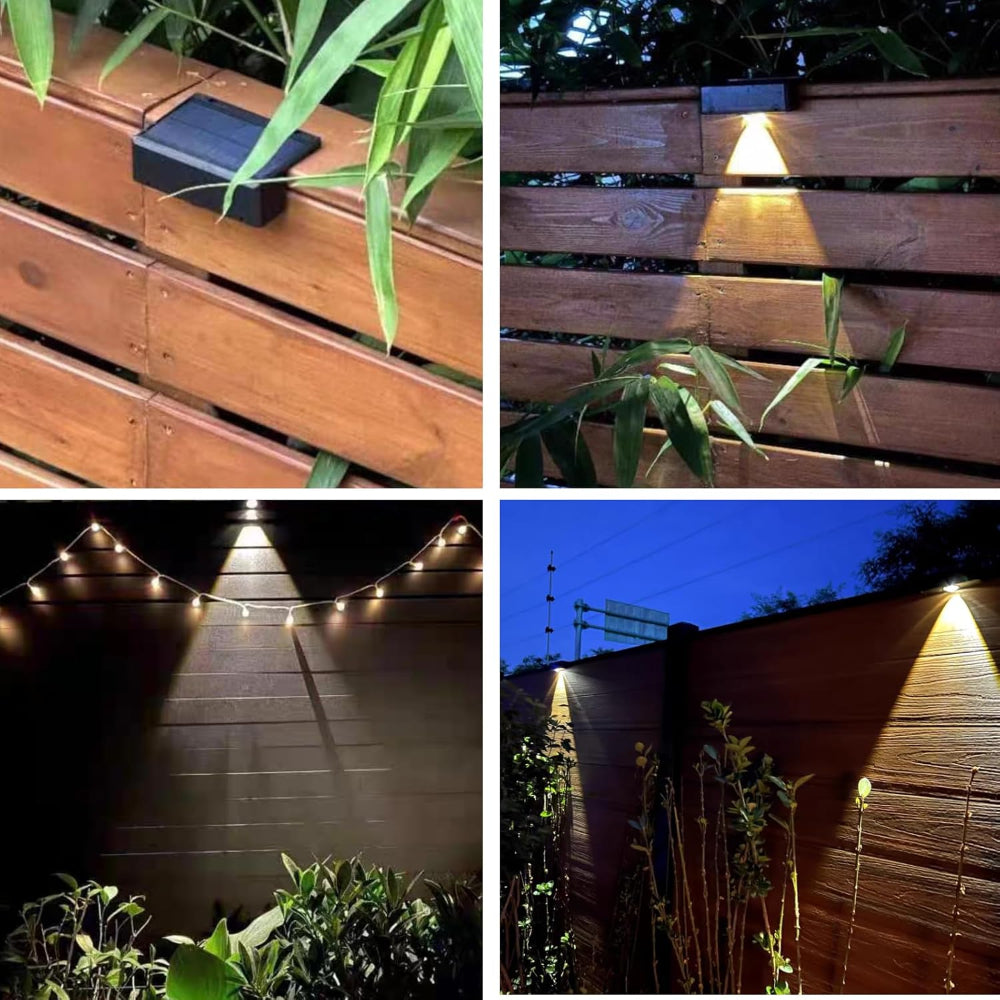 Zonne-energie tuinlamp voor buiten, LED-padverlichting met automatische inschakeling