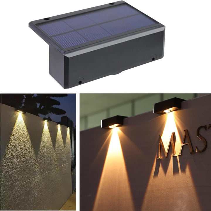 Zonne-energie tuinlamp voor buiten, LED-padverlichting met automatische inschakeling
