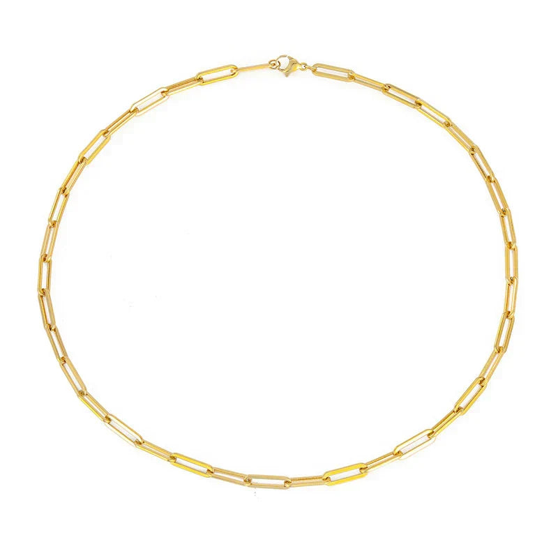 Verfijnde ketting van wit goud met subtiele glans