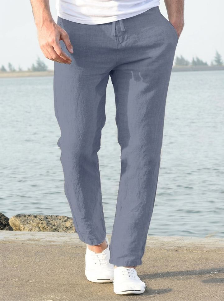 Linnen zomerbroek voor heren – casual stijl en luchtig ontwerp