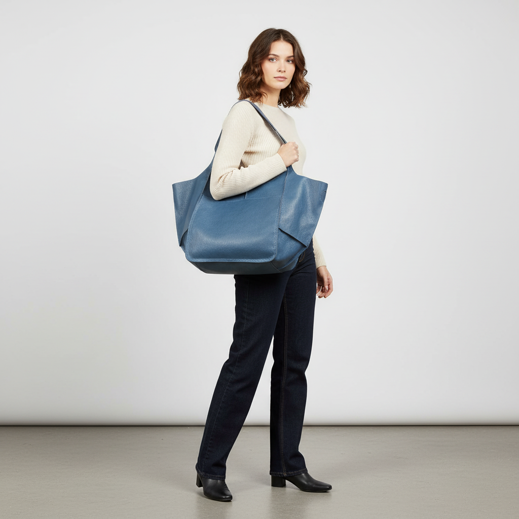 Grote Vegan Leren Tas - FlexiCarry