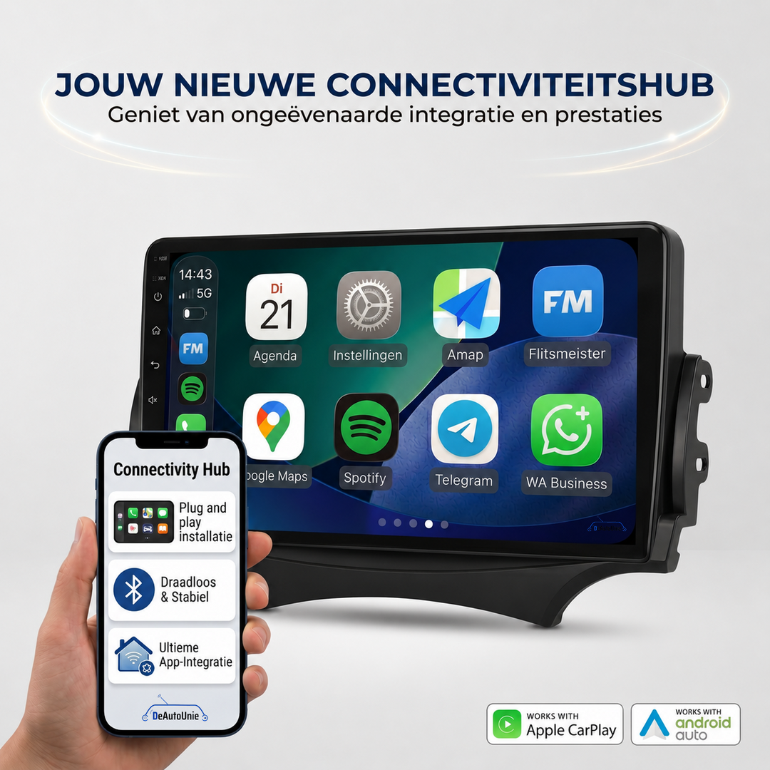 Ford Ka 2007 t/m 2016 | CarPlay & Android Auto | Plug & Play