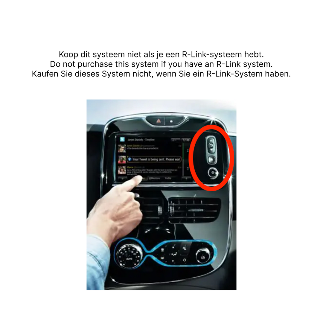Renault Clio 4 | CarPlay & Android Auto | 2013-2018