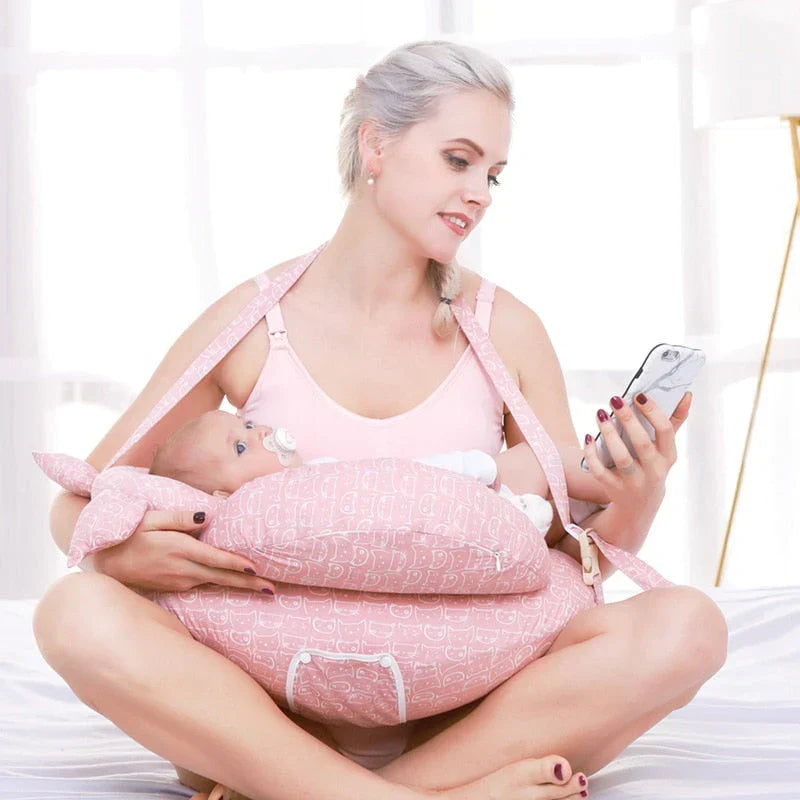 Ergonomisch voedingskussen voor moeders en baby's – MilchMoment