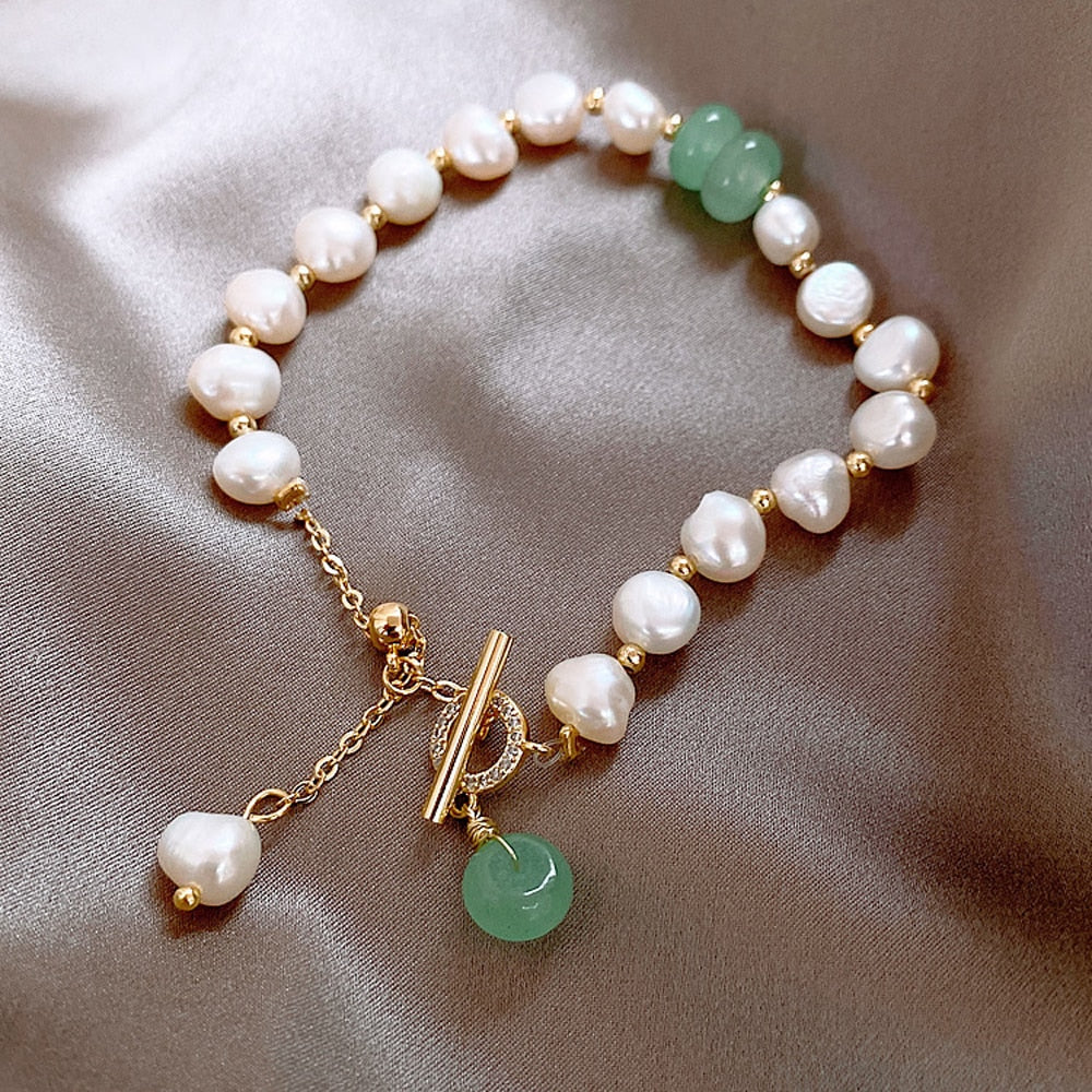 Elegante avonturenarmband met oceaanparels – Ariel