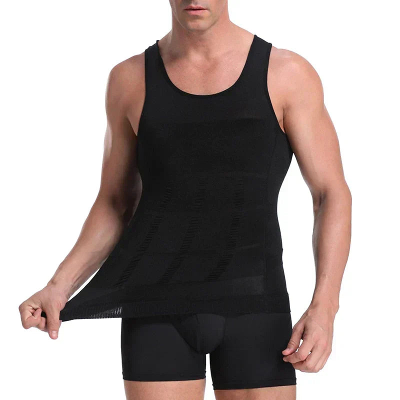 Heren Compressie Onderhemd – Massimo