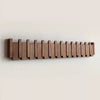 Houten wandkapstok – inklapbare haken met minimalistisch design