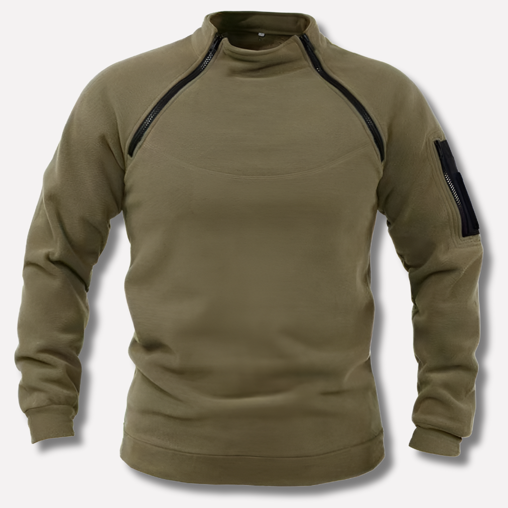 fleece trui voor heren – functionele laag voor gebruik buitenshuis en in het veld