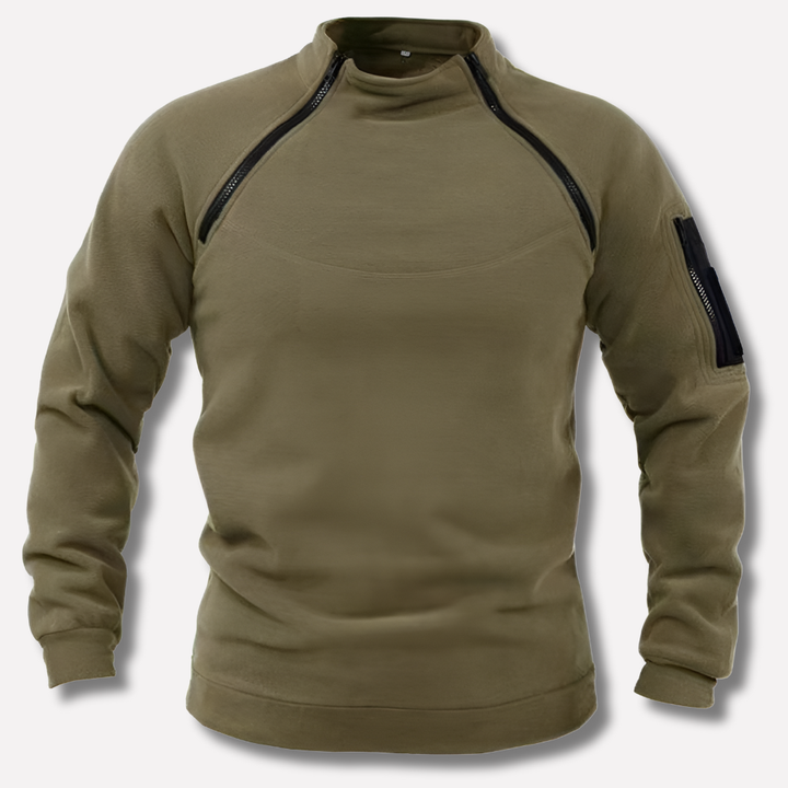 fleece trui voor heren – functionele laag voor gebruik buitenshuis en in het veld