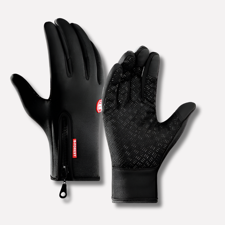 Verwarmde winterhandschoenen voor fietsen, mountainbiken en skiën
