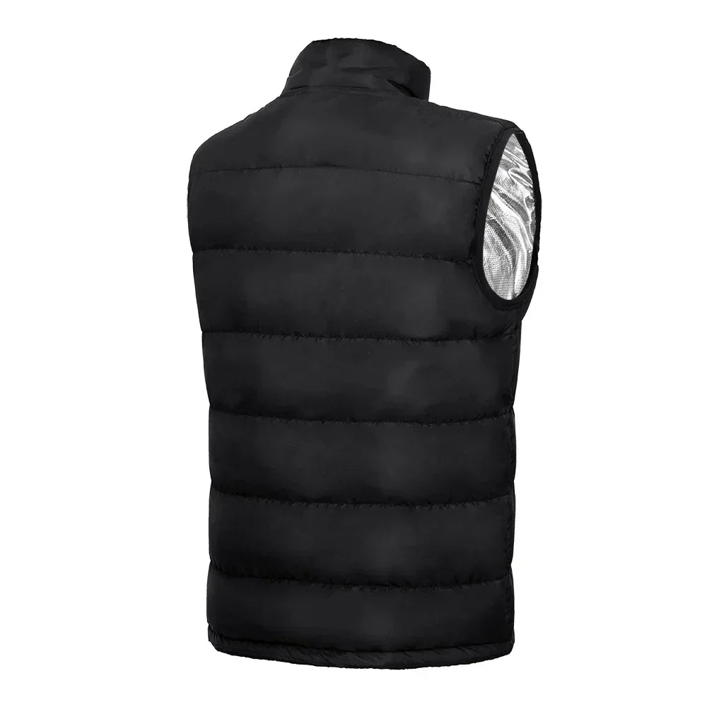 Verwarmde softshell jas met 9 warmtezones van grafeen