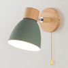 Binnenwandlamp, minimalistisch Scandinavisch, lamp met trekschakelaar