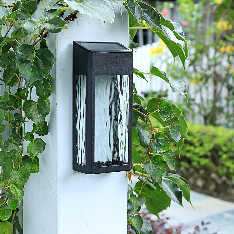 Solar buitenwandlamp met sensor