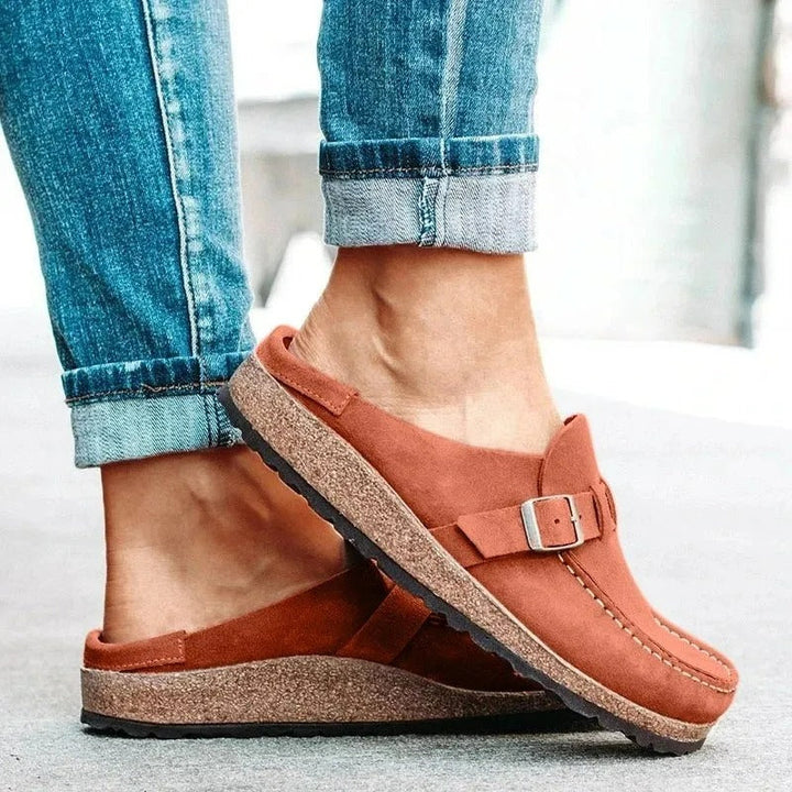 Leren sandalen Dames - Barbara
