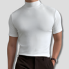 Heren T-shirt met hoge kraag