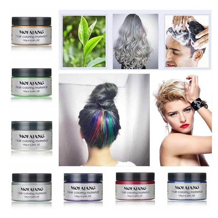 Gekleurde Haarwax