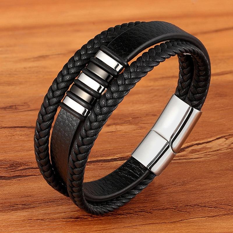 Leren Armband voor Mannen - Tijdloos en Stijlvol Accessoire