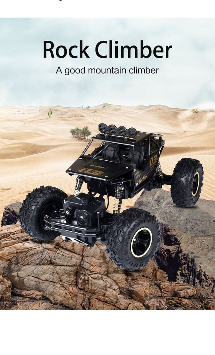 Radiografisch bestuurbare 4x4 offroad monstertruck