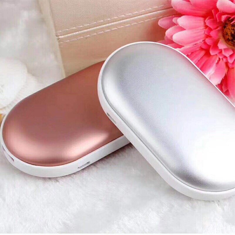 Oplaadbare handwarmer met powerbank, snelle warmte met USB-C-oplading