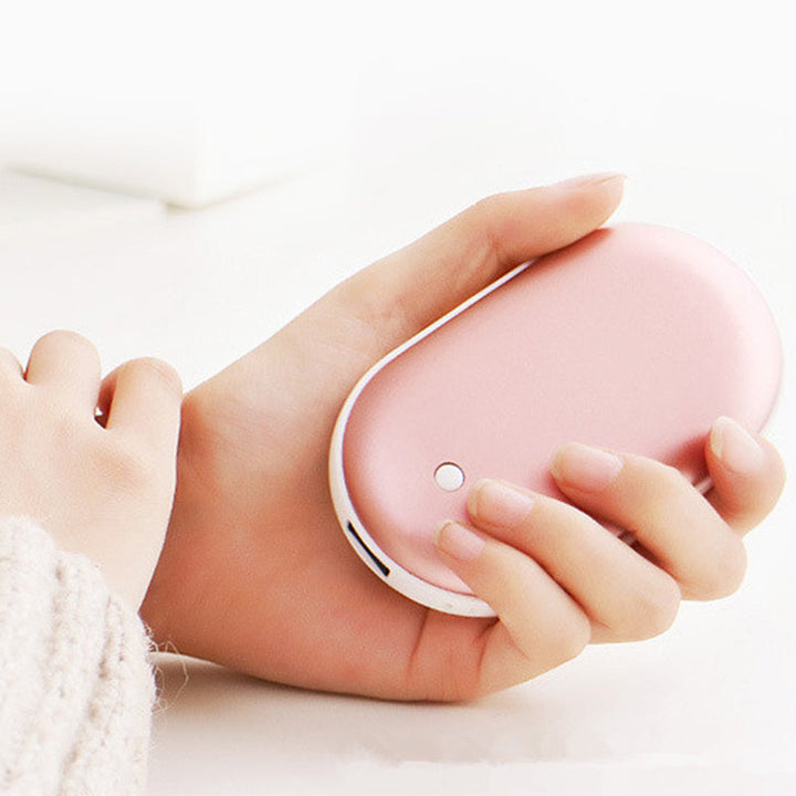 Oplaadbare handwarmer met powerbank, snelle warmte met USB-C-oplading
