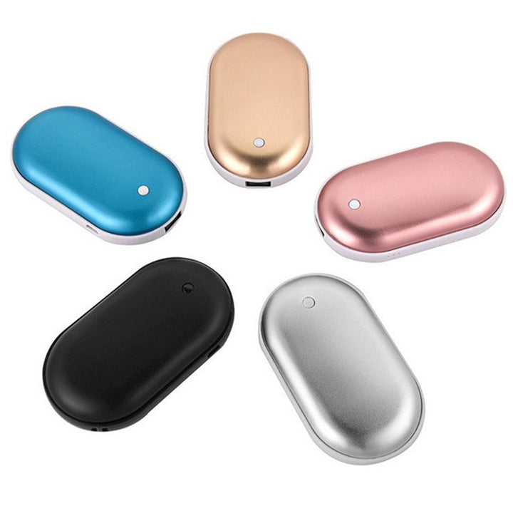 Oplaadbare handwarmer met powerbank, snelle warmte met USB-C-oplading