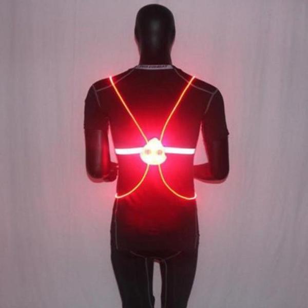 Reflecterend veiligheidsvest met verlichting voor buitenactiviteiten