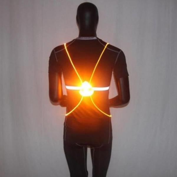 Reflecterend veiligheidsvest met verlichting voor buitenactiviteiten