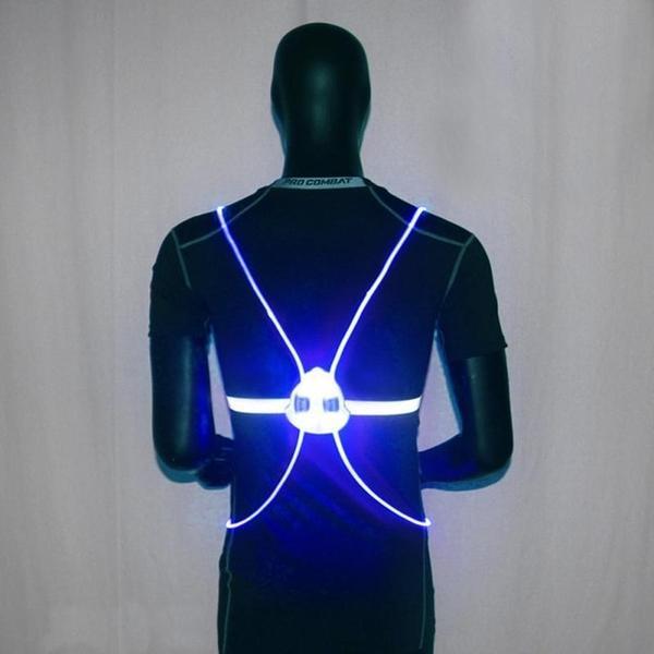 Reflecterend veiligheidsvest met verlichting voor buitenactiviteiten