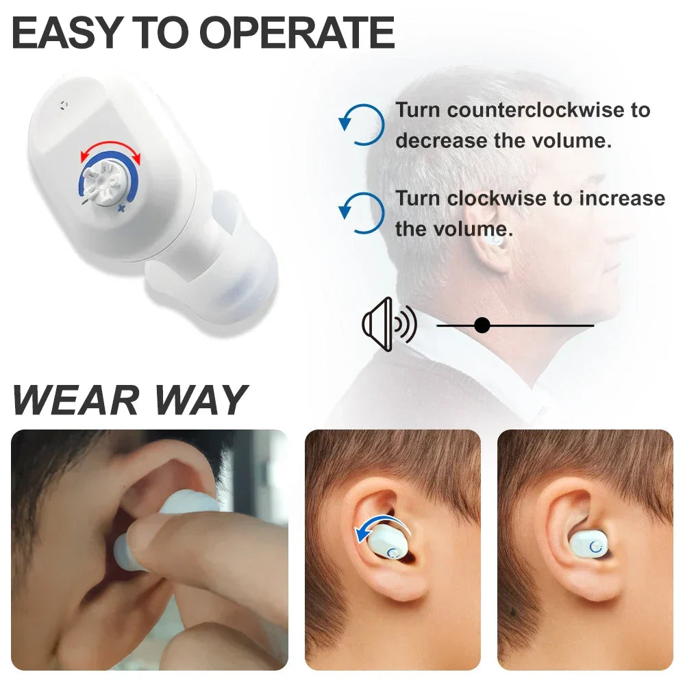 Mini in-ear hoortoestellen – ClearMini 2026