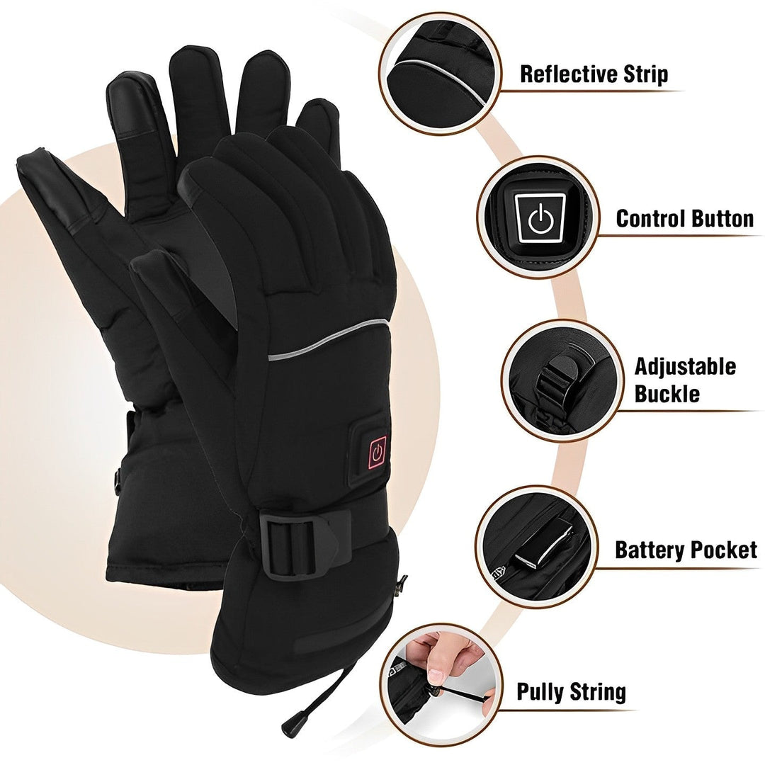 Unisex thermische verwarmde handschoenen, snelle warmte voor koud weer
