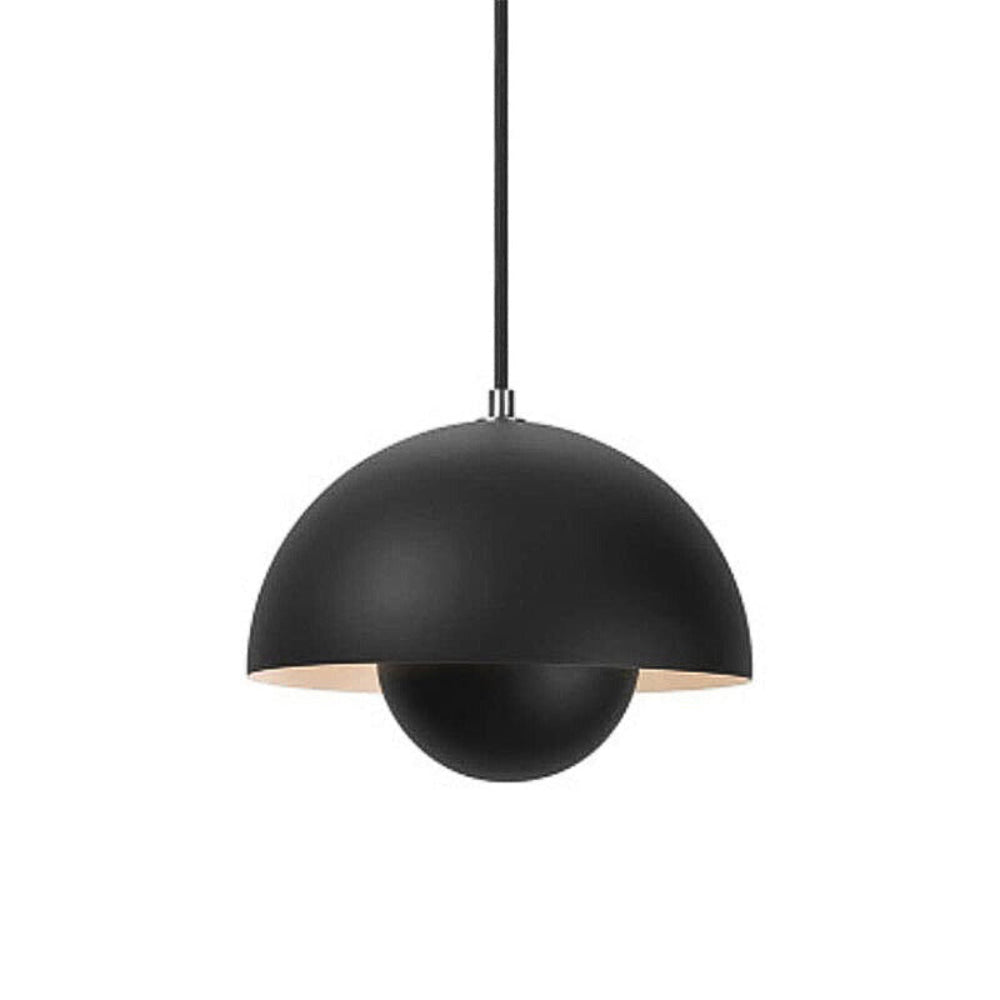 Kleurrijke halvemaan-hanglamp