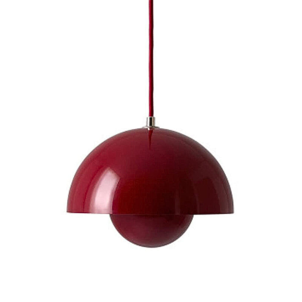 Kleurrijke halvemaan-hanglamp