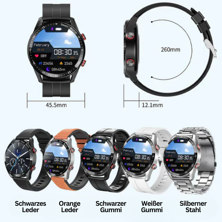 Multifunctionele smartwatch - HealthSync Pro