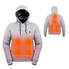 Verwarmde hoodie met USB-aansluiting - Duane