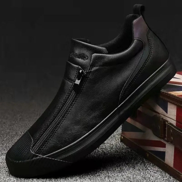 Herensneakers met rits en comfort – Noah