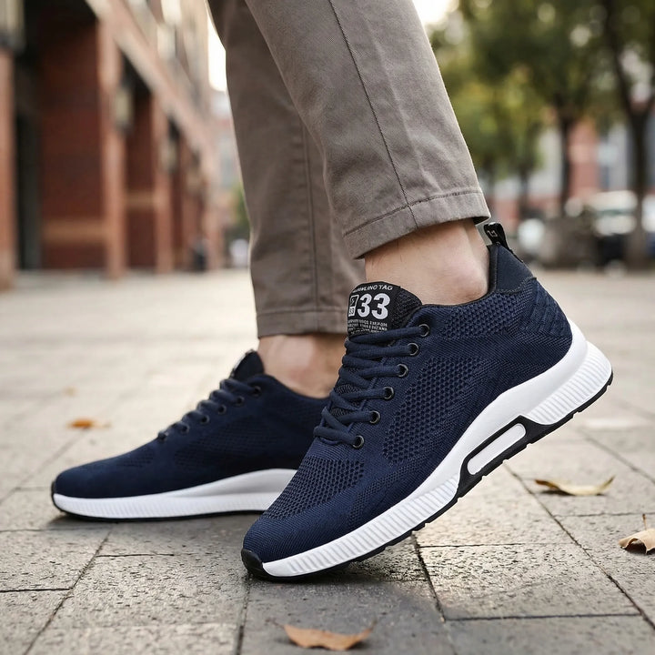 Zoolverhogende vetersneakers voor heren - Benjamin
