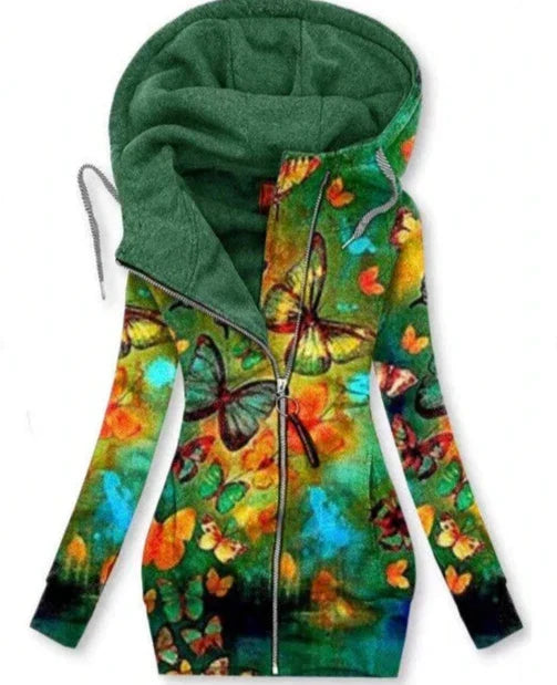 Dames Butterfly Art Cardigan – Alina