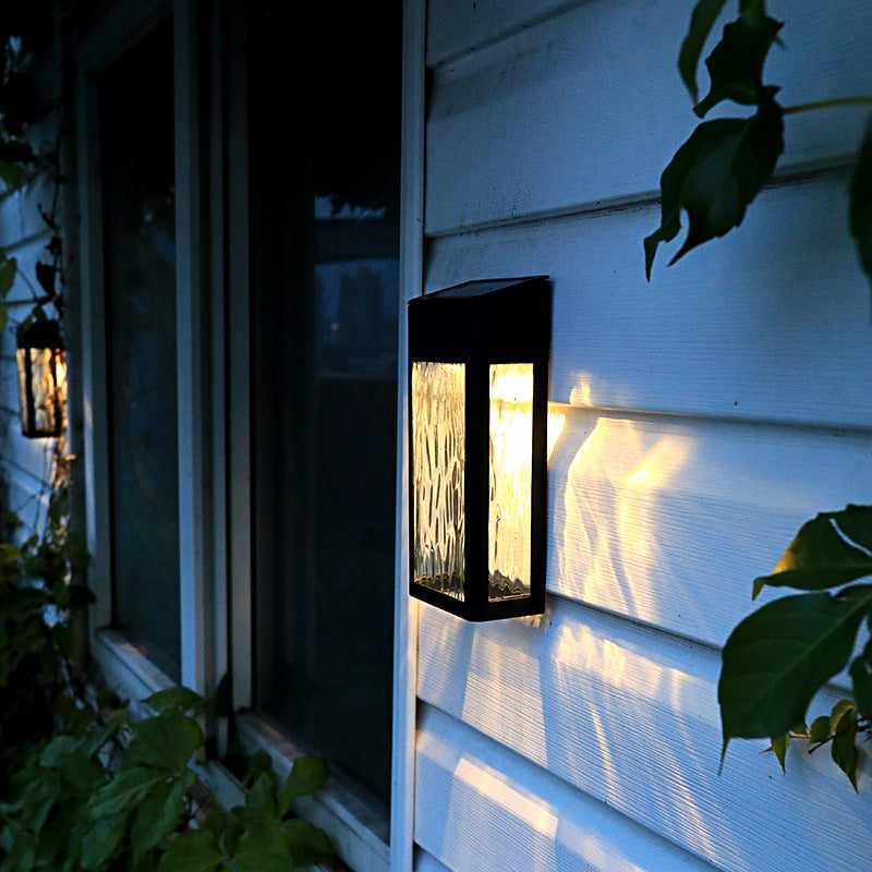 Solar buitenwandlamp met sensor