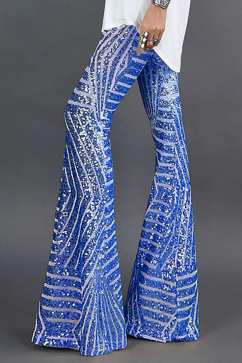 Flared broek met hoge taille - Mayra