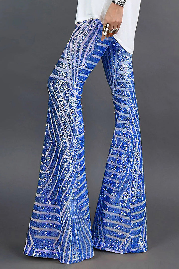 Flared broek met hoge taille - Mayra