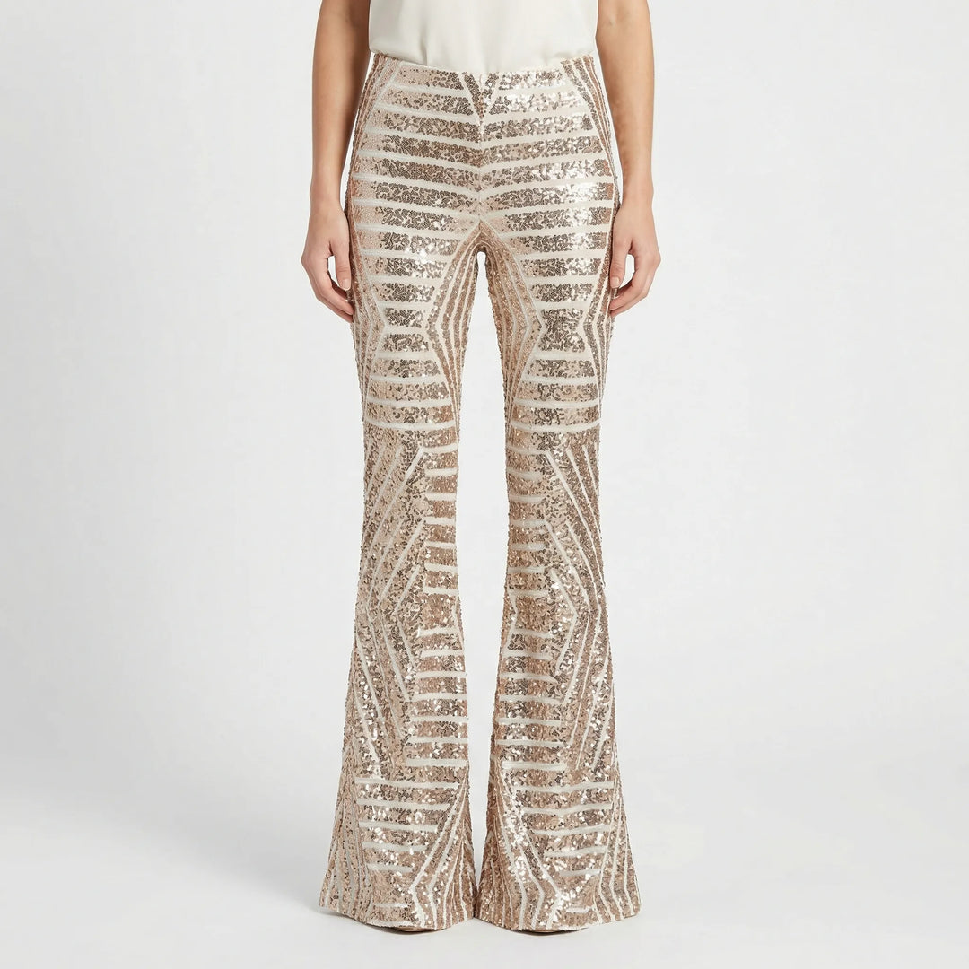 Flared broek met hoge taille - Mayra
