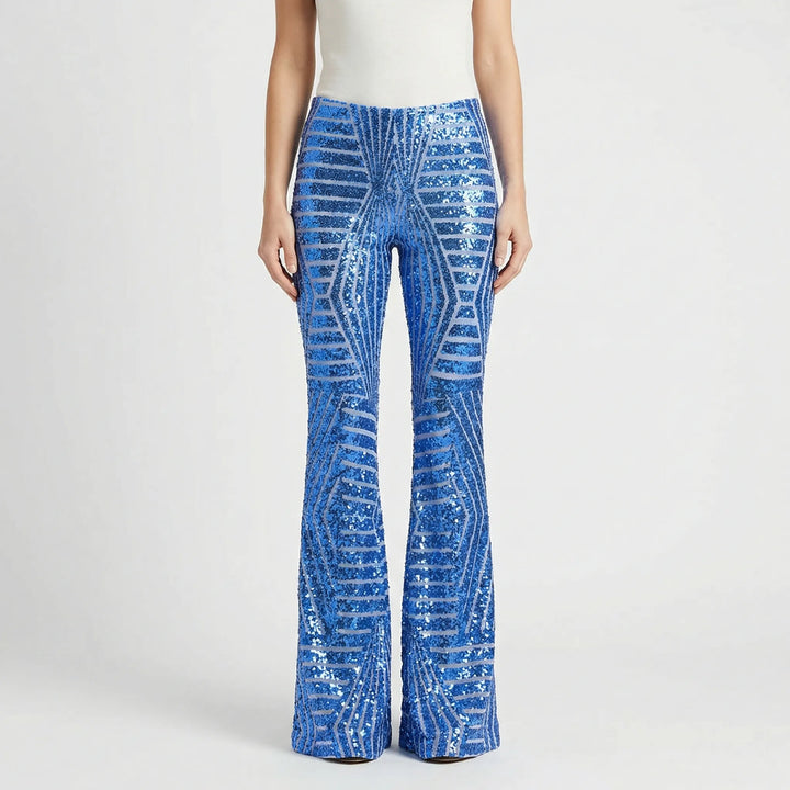 Flared broek met hoge taille - Mayra