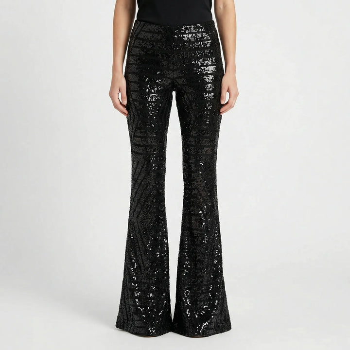 Flared broek met hoge taille - Mayra