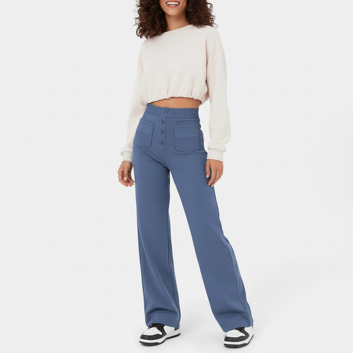 Hoog Gesneden Broek - Selina