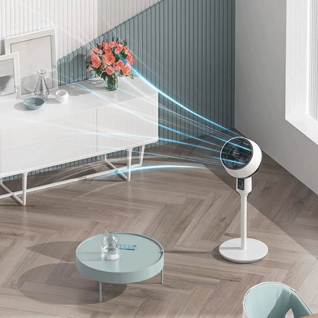 Hoogteverstelbare moderne tafelventilator - Breeziq