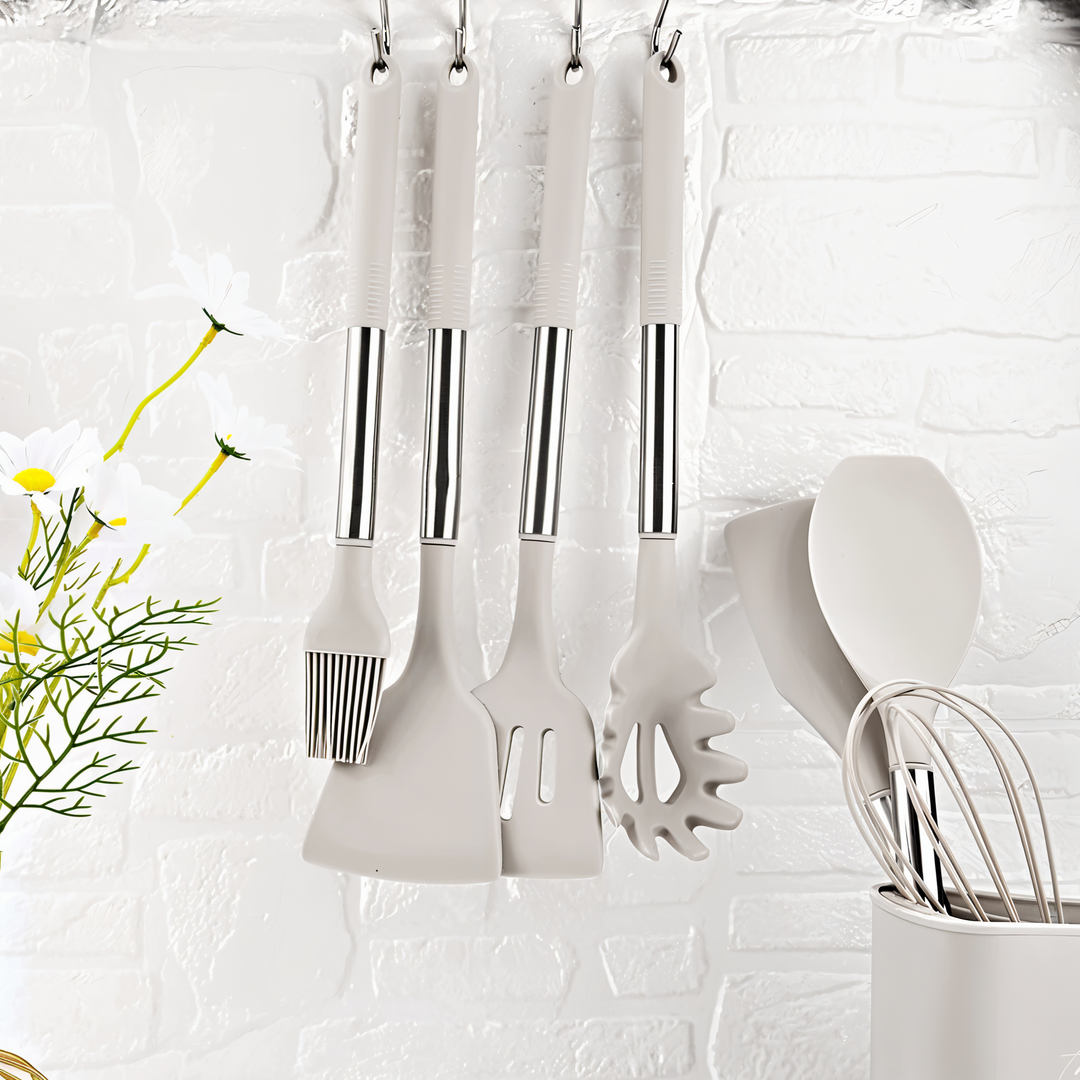 12-delige siliconen keukengerei-set – Culinara Pro