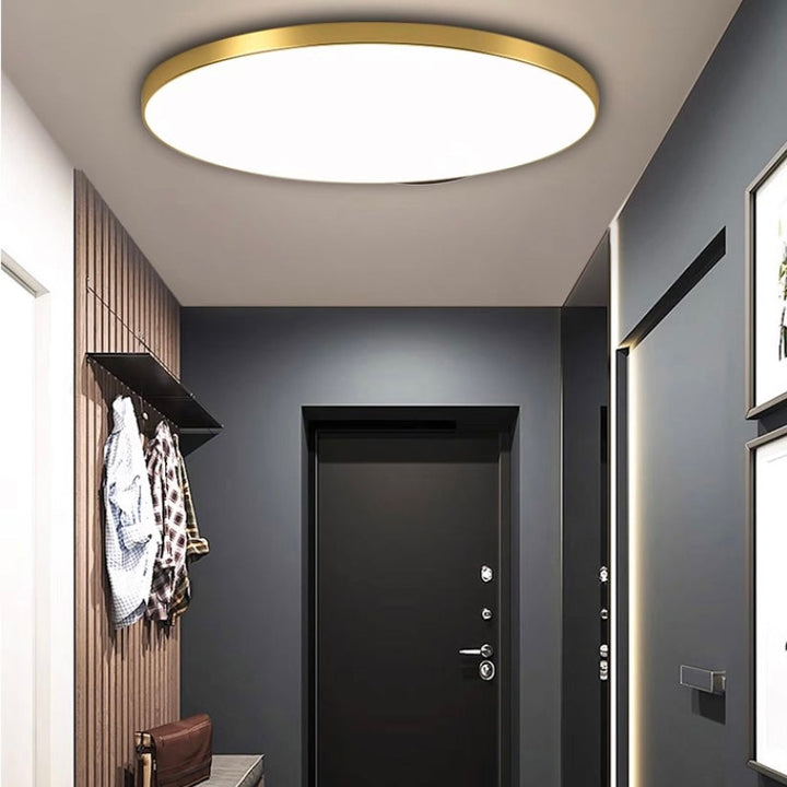 Moderne ronde LED-plafondlamp, heldere opbouwverlichting voor binnen