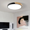 Dunne ronde plafondlamp, modern minimalistisch licht voor je huis