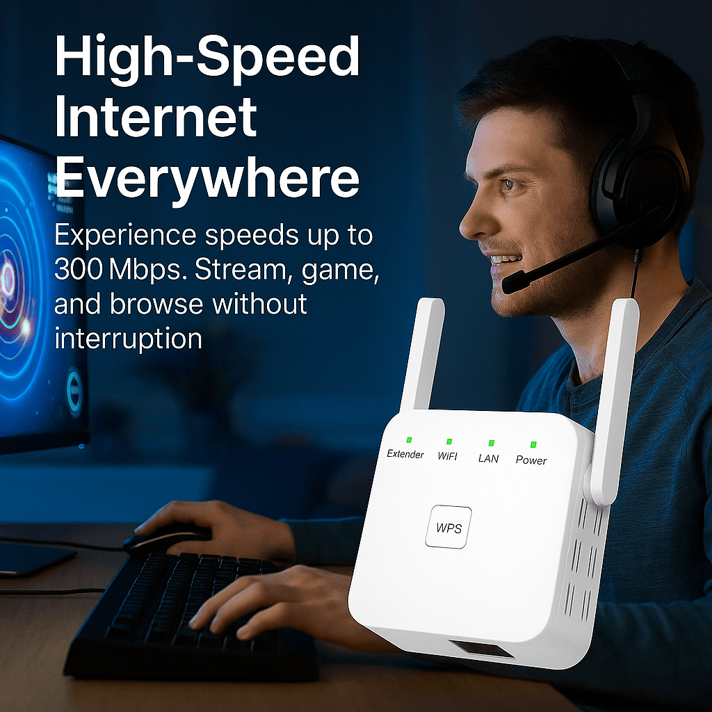 Wifi-versterker voor thuis, dual-band signaalversterker